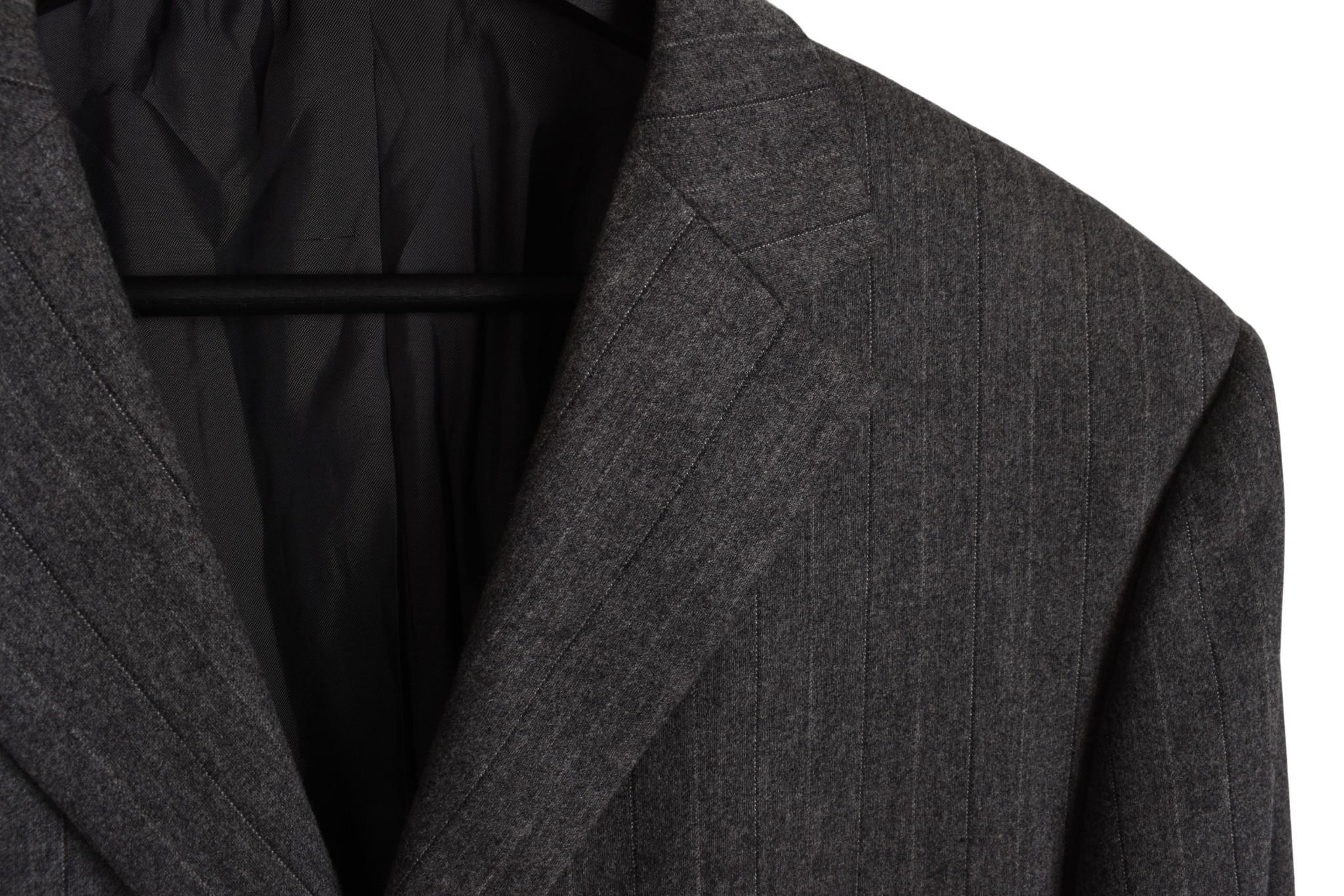 Jil Sander Herren Jacke Blazer Wolle Tailored Striped Größe IT48-M/L, S1619 im Zustand „Hervorragend“ im Angebot in Kaunas, LT
