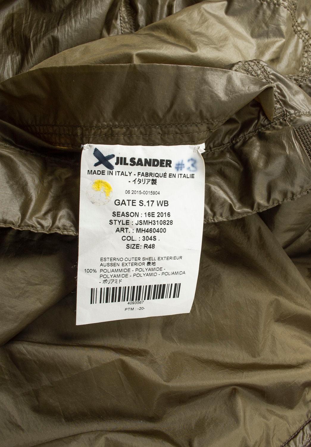 Jil Sander Herrenhose Laufsteg Cropped ITA48/Medium, S1033, lässige Größe im Angebot 2