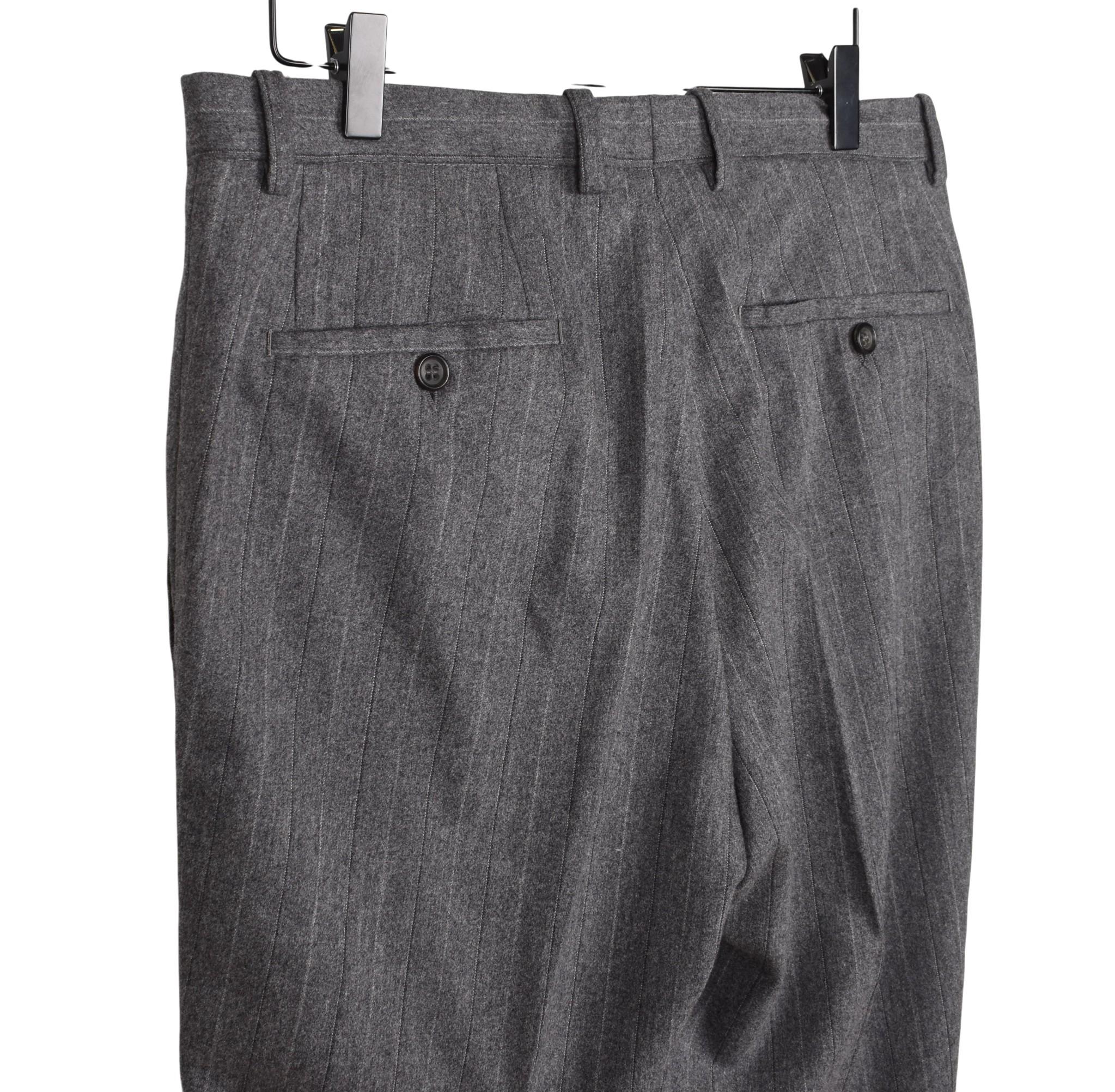 Jil Sander Men Pants Striped Tailored Size W31-L en vente 1