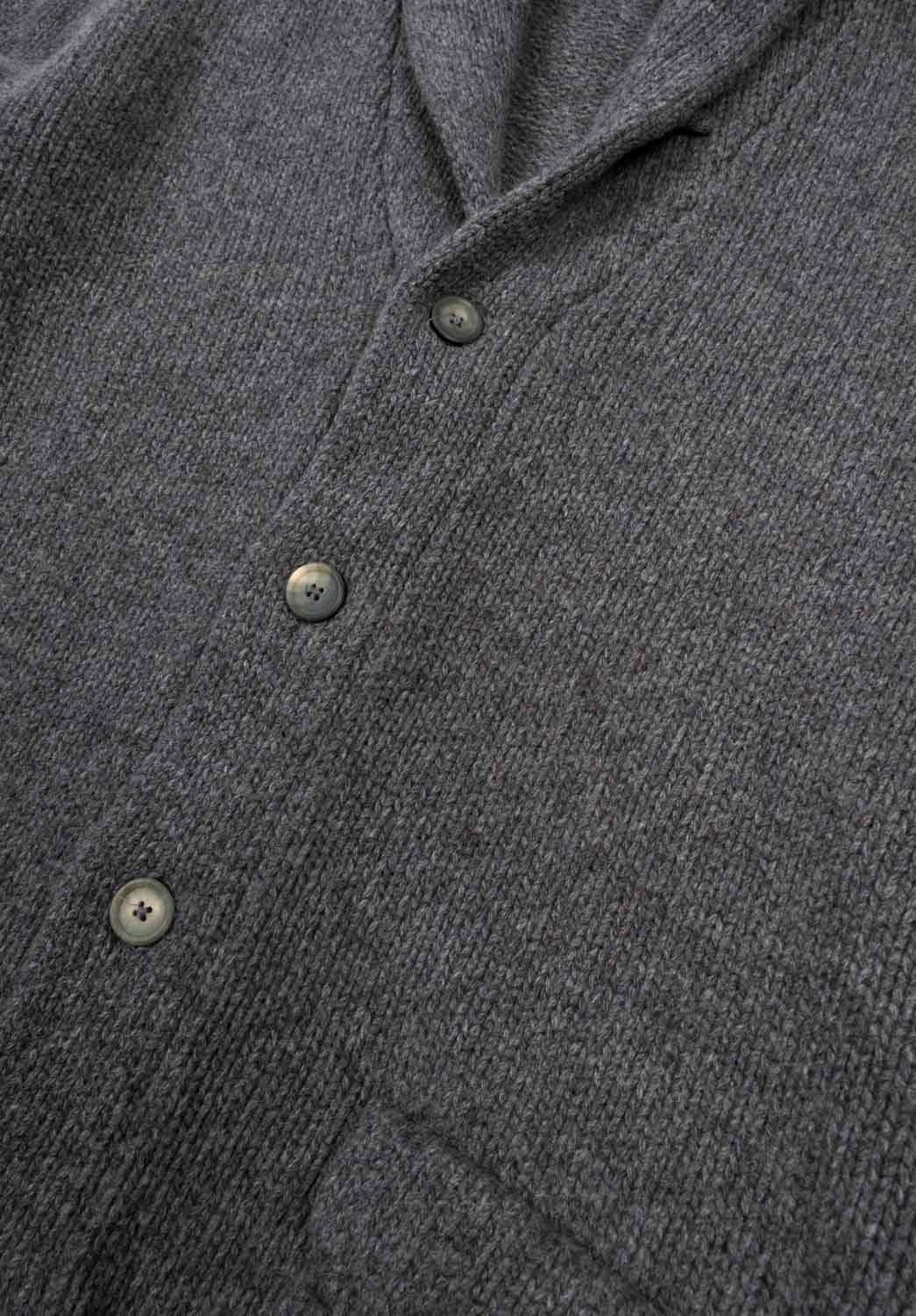 Jil Sander Uomo Maglione Cardigan Scialle in Lana Spessa Taglia ITA54-L, S1300 In condizioni ottime in vendita a Kaunas, LT