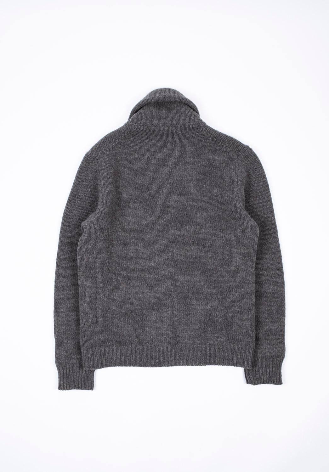 Jil Sander Uomo Maglione Cardigan Scialle in Lana Spessa Taglia ITA54-L, S1300 in vendita 2