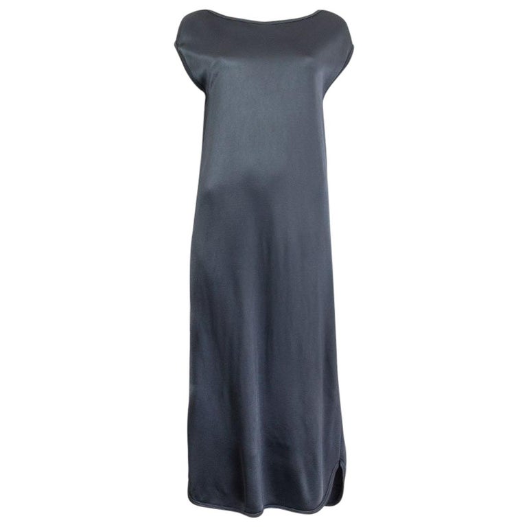 JIL SANDER pigeon blue viscose Cap Sleeve Midi Dress S at 1stDibs | jil sander cap, pigeon blue suit JIL SANDER pigeon blue viscose Cap Sleeve Midi Dress S at 1stDibs | jil sander cap, pigeon blue suit