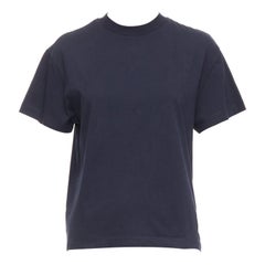 JIL SANDER PLUS schwarz 100% Baumwolle Rundhalsausschnitt Logo-T-Shirt 3er-Set XS