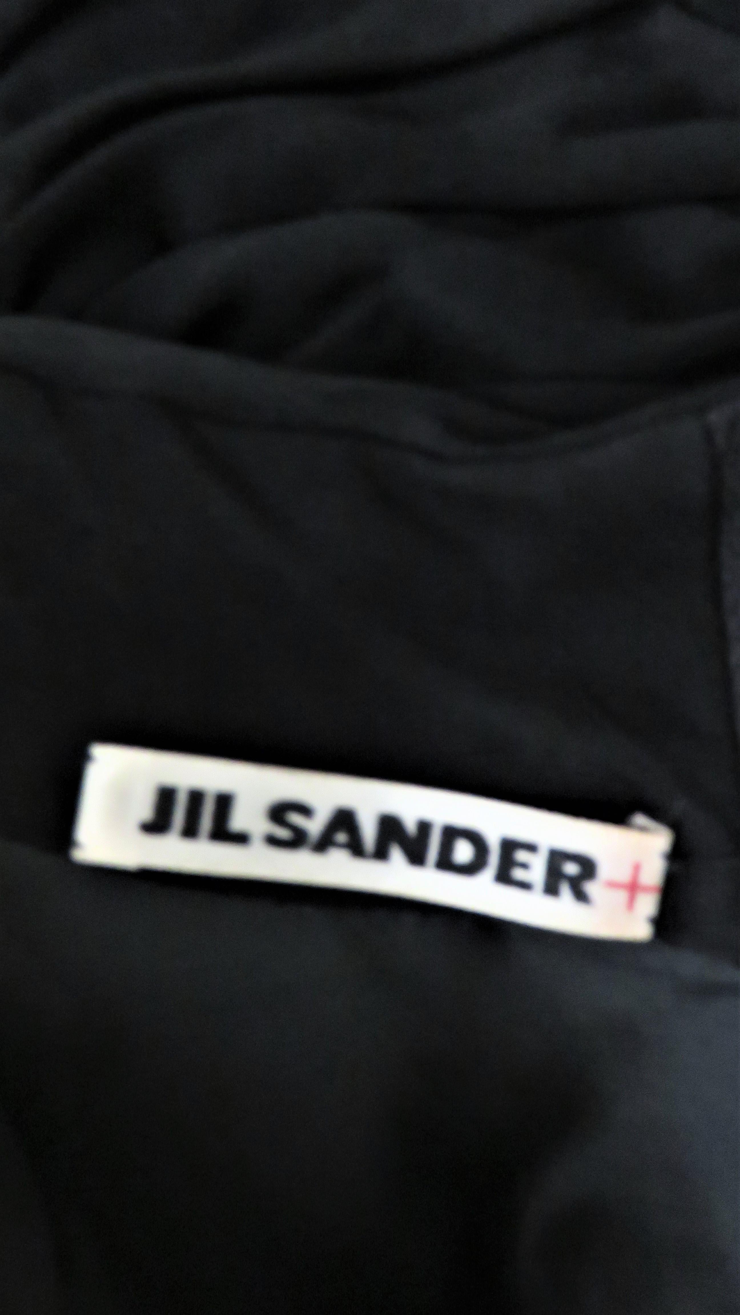 Vestido de seda acanalado Jil Sander en venta 9