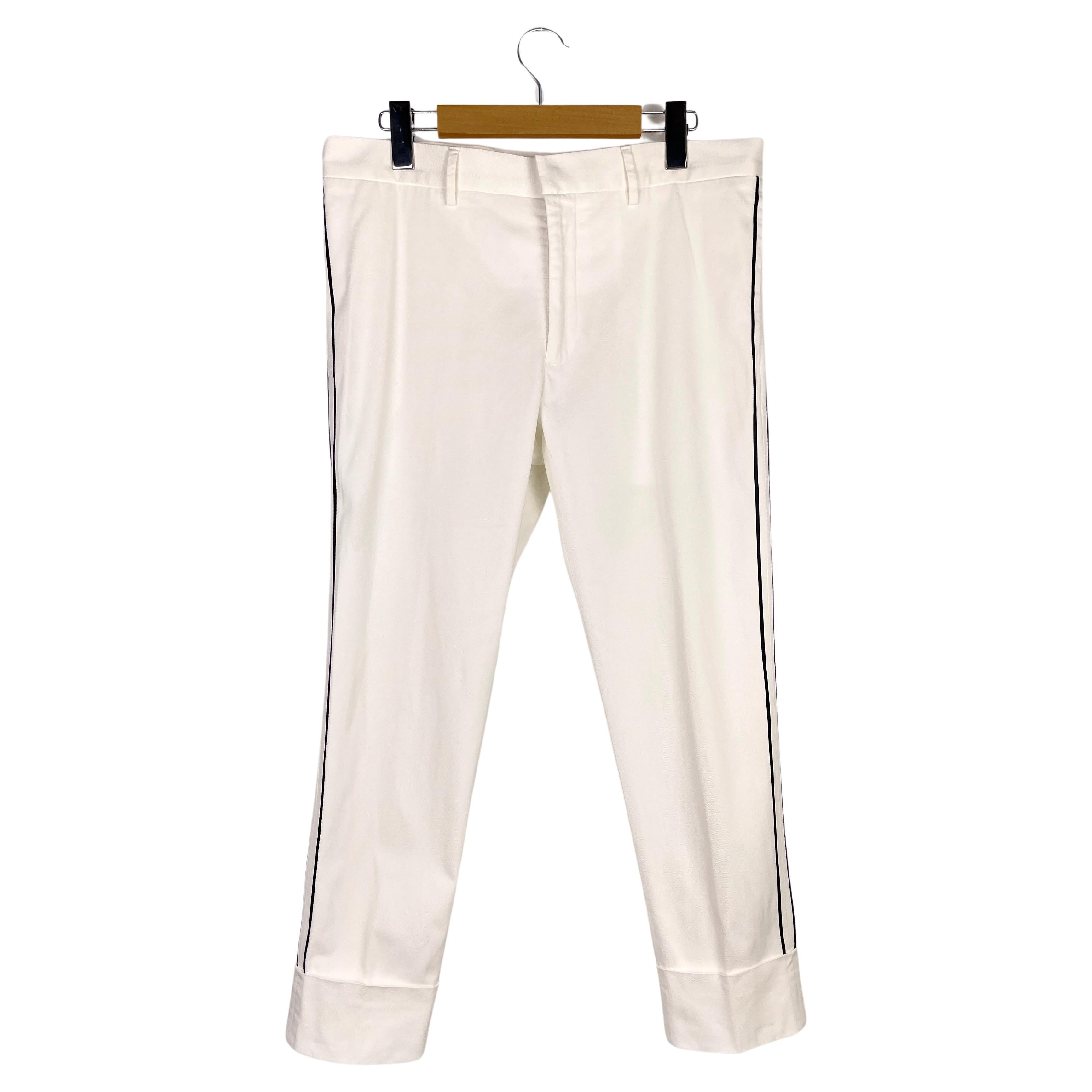 Jil Sander  Side Striped Straight-fit Pants For Sale