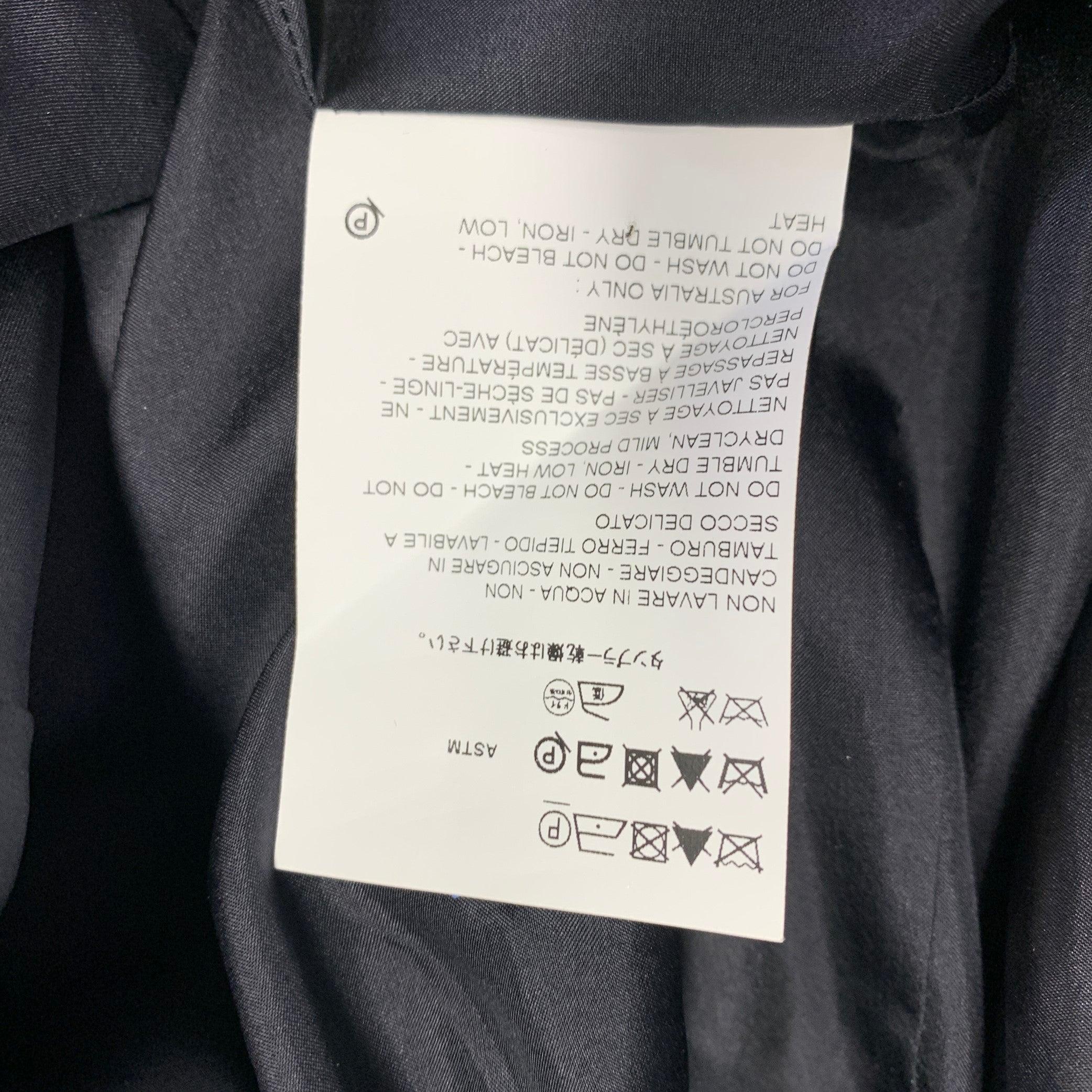 JIL SANDER Size 10 Grey Silver Polyester Silk Embossed A-Line Dress For Sale 3