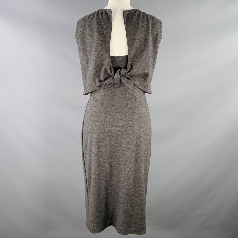 petite jersey knit dresses Petite High Low Flounce Dress, Knit Jersey main image 1