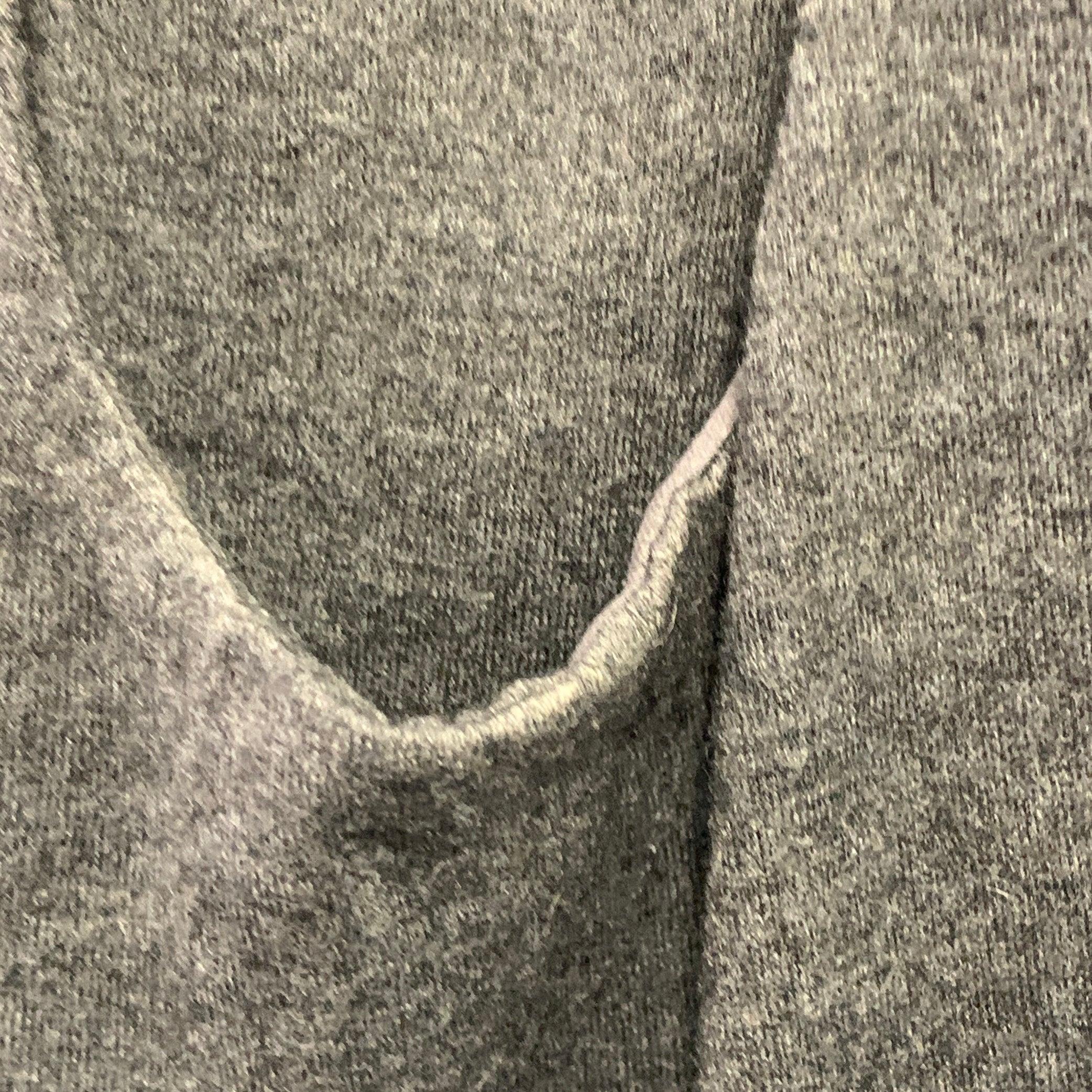 JIL SANDER Vestido sin mangas y con espalda cruzada en Jersey gris jaspeado talla 6 en venta 2