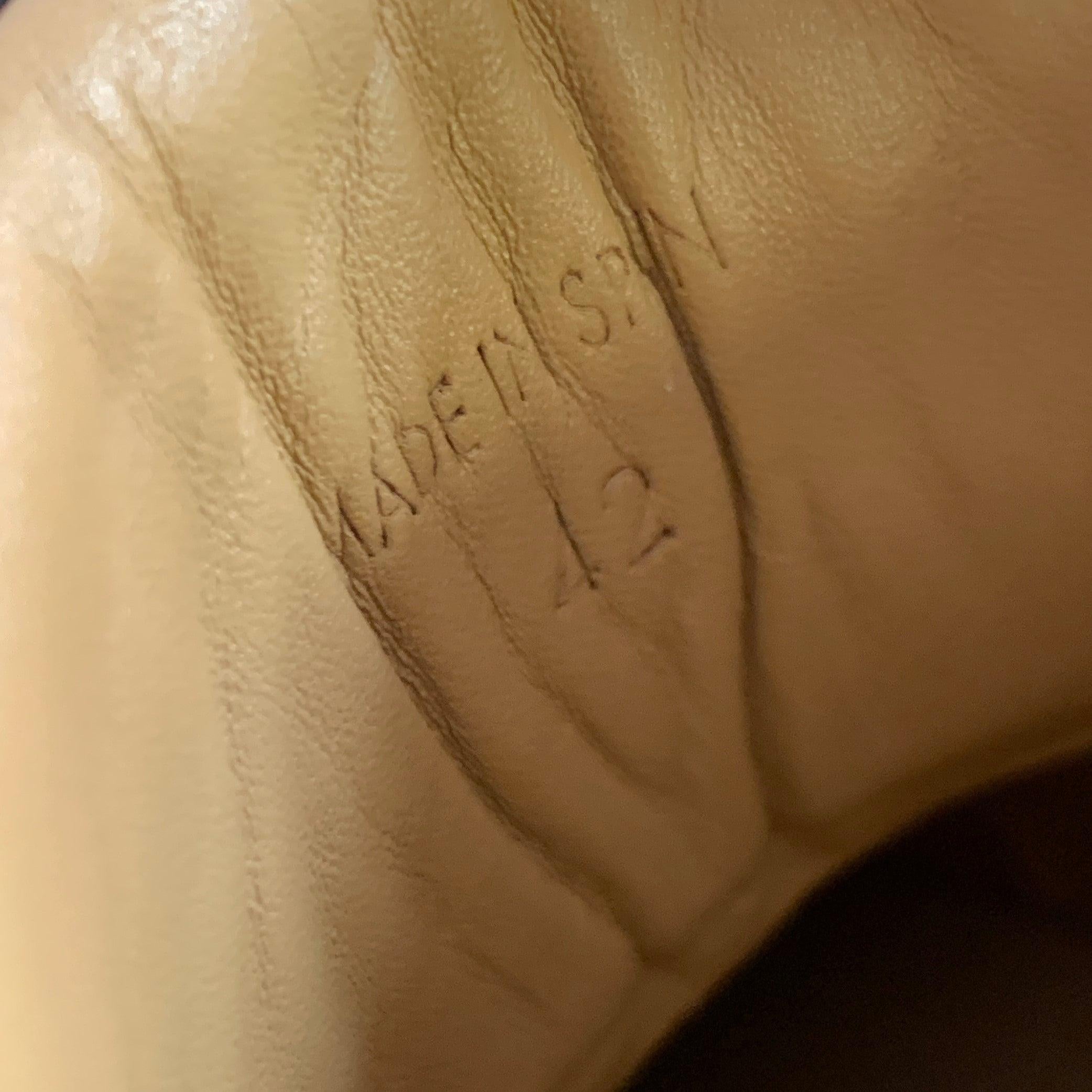 Jil Sander taglia 9 Scarpe da ginnastica in tela nera con suola in crêpe in vendita 3