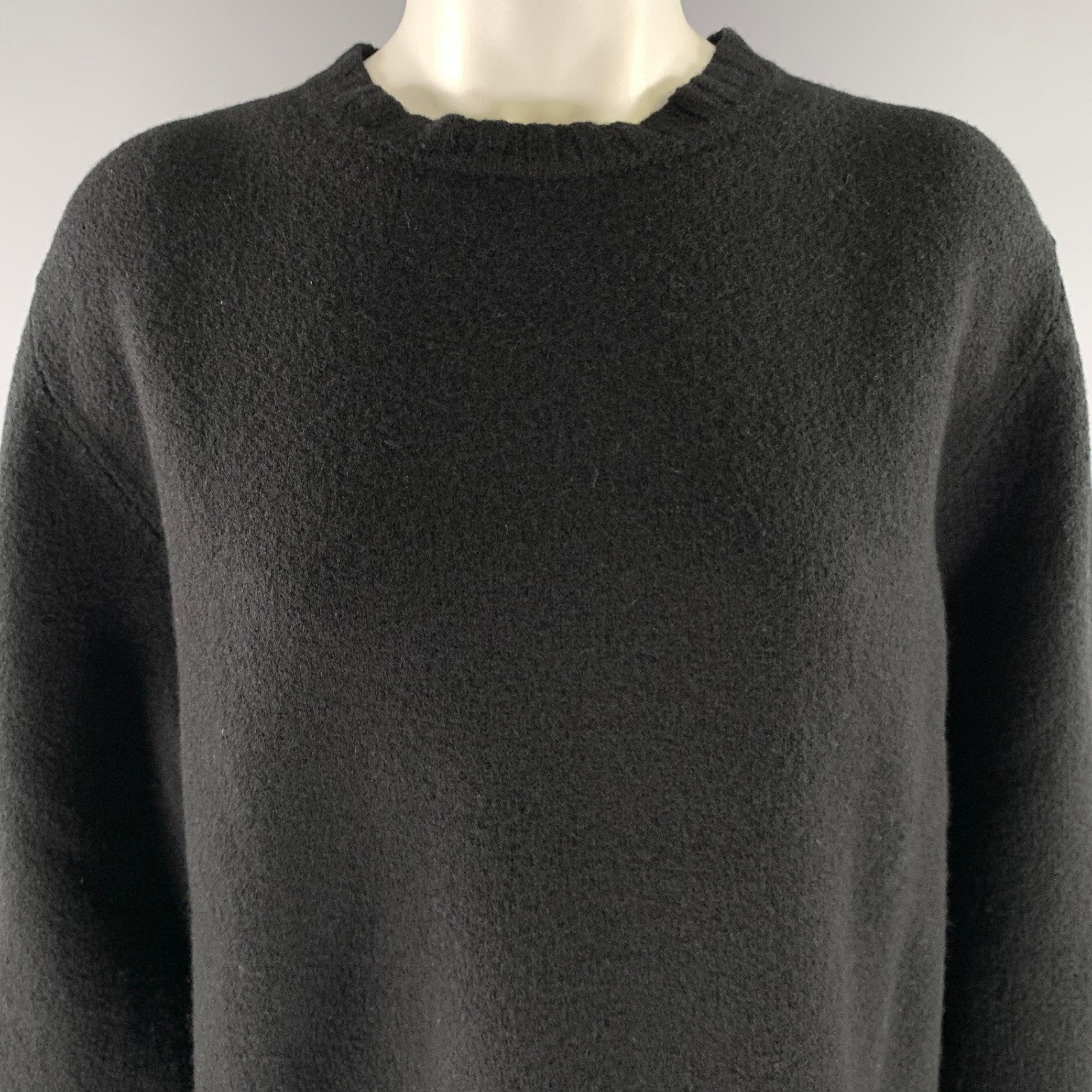 Jil Sander Size M Black Wool Pull On Sweater View 2