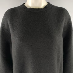 JIL SANDER - Maglione in lana nero taglia M