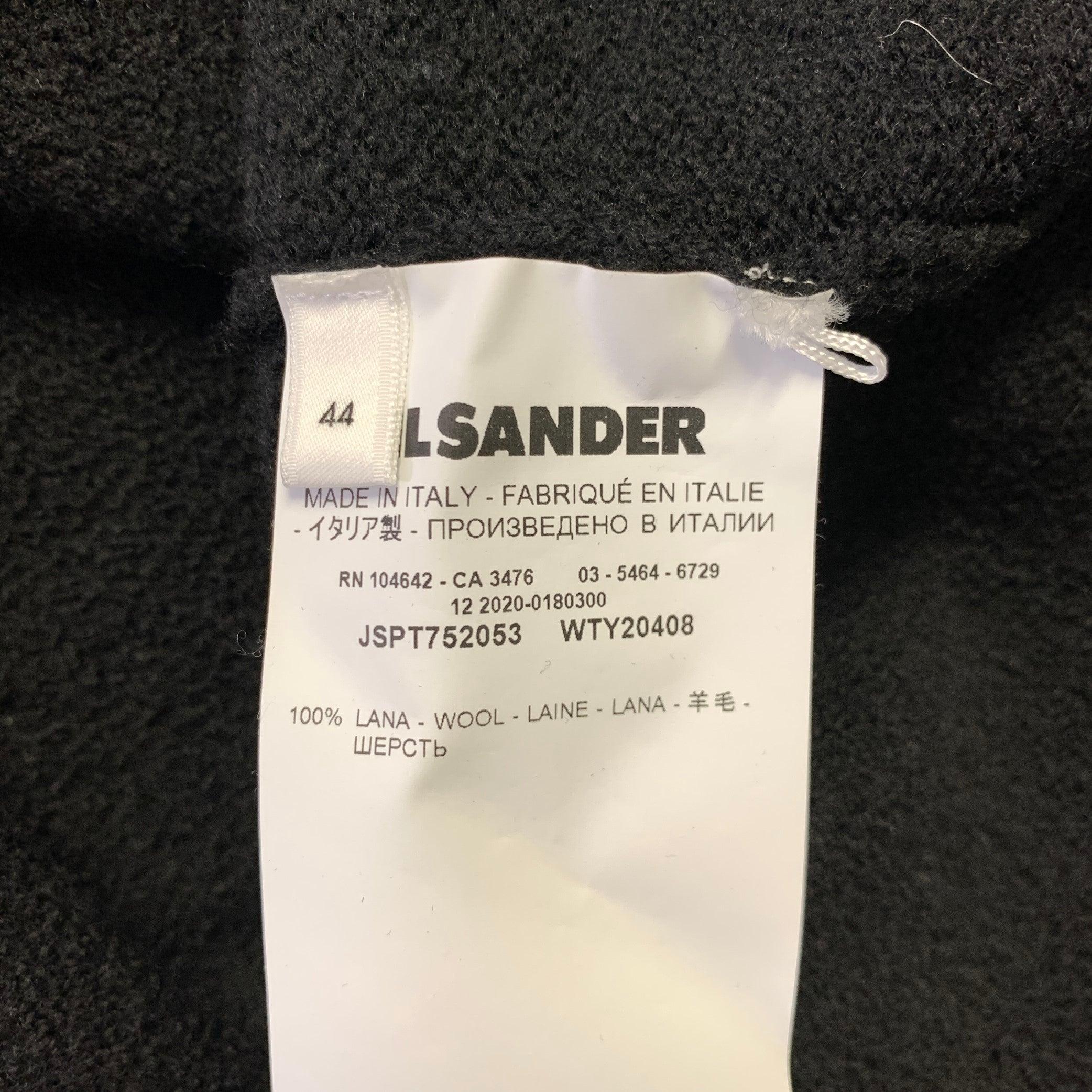 Jil Sander Size M Black Wool Pull On Sweater View 6