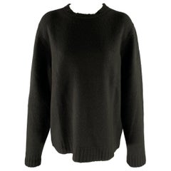 JIL SANDER - Maglione in lana nero taglia M