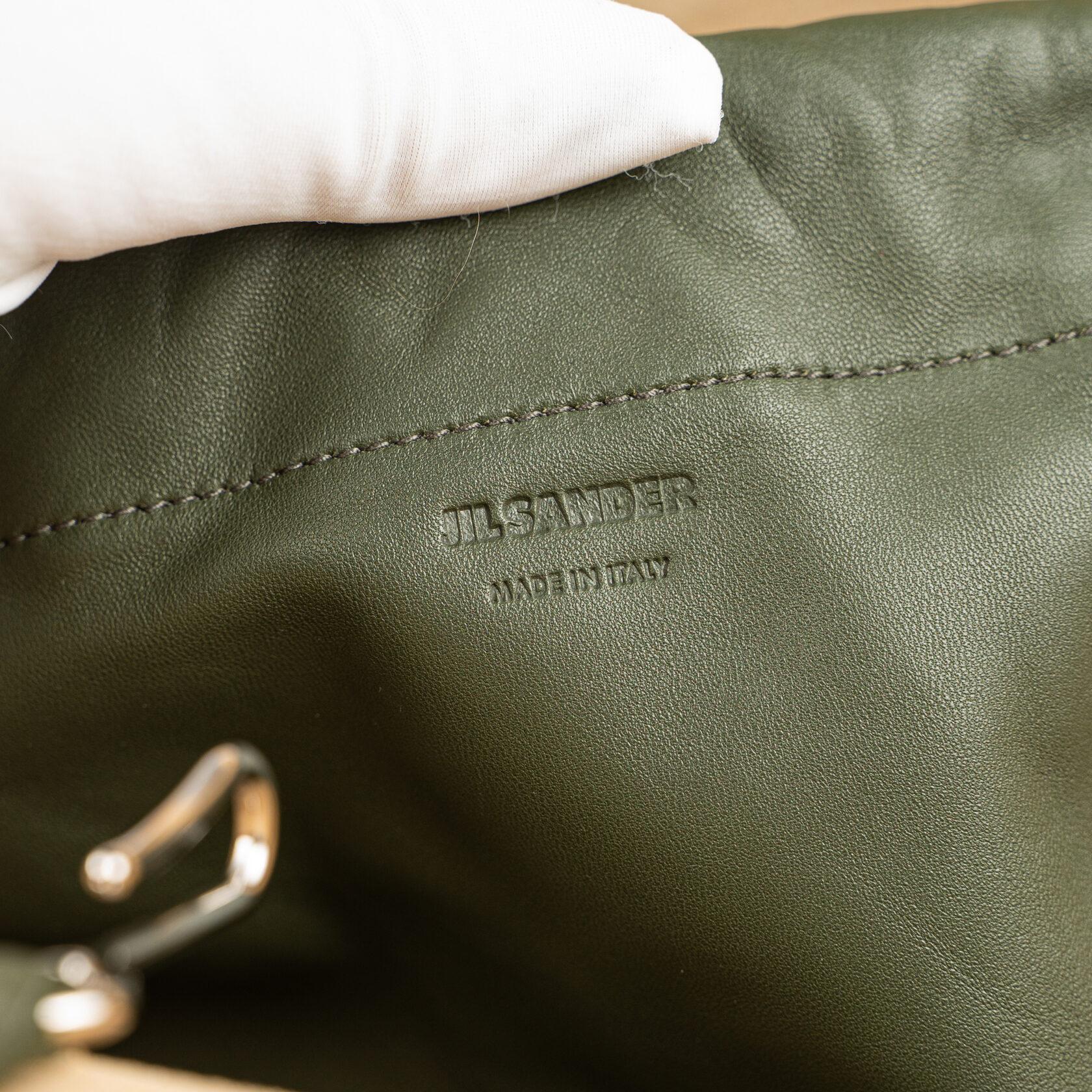 Jil Sander Sombrero-Tasche in Khaki im Angebot 6