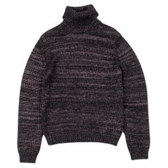Jil Sander Pull à col roulé en tricot pour hommes Taille 48IT(M)