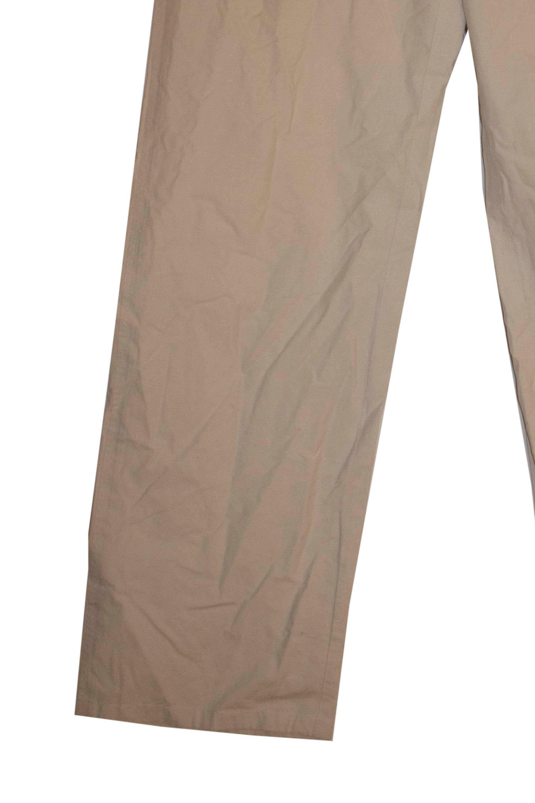 Jil Sander White Cotton Trousers In Good Condition For Sale In London, GB