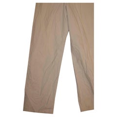 Jil Sander White Cotton Trousers