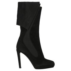 Jil Sander Women  Boots Black Leather IT 37