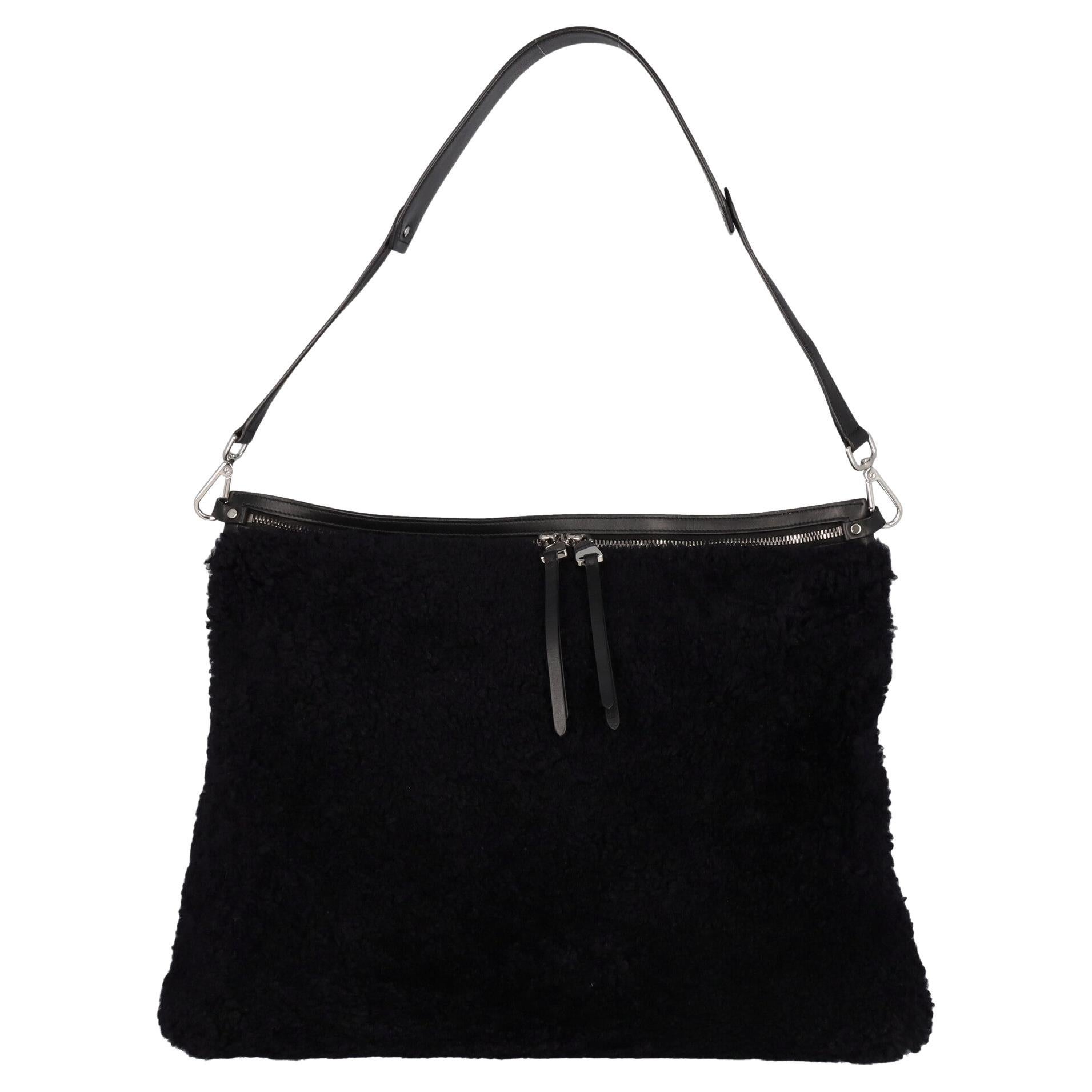 Jil Sander Women Handbags Black Leather For Sale