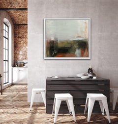 Jill Campbell, Fell August  Peinture - Paysage d'origine, art abstrait