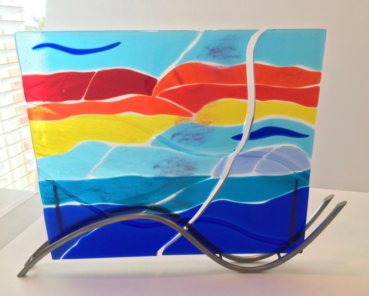 Abstract Sculpture de Jill Casty - Reflexiones sobre el mar