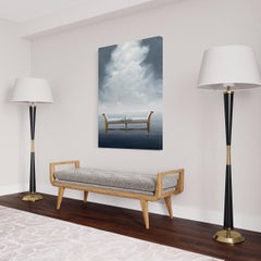 "A Shared Expectation" - Surrealist Ethereal Acrylic Painting by Jill Daniels