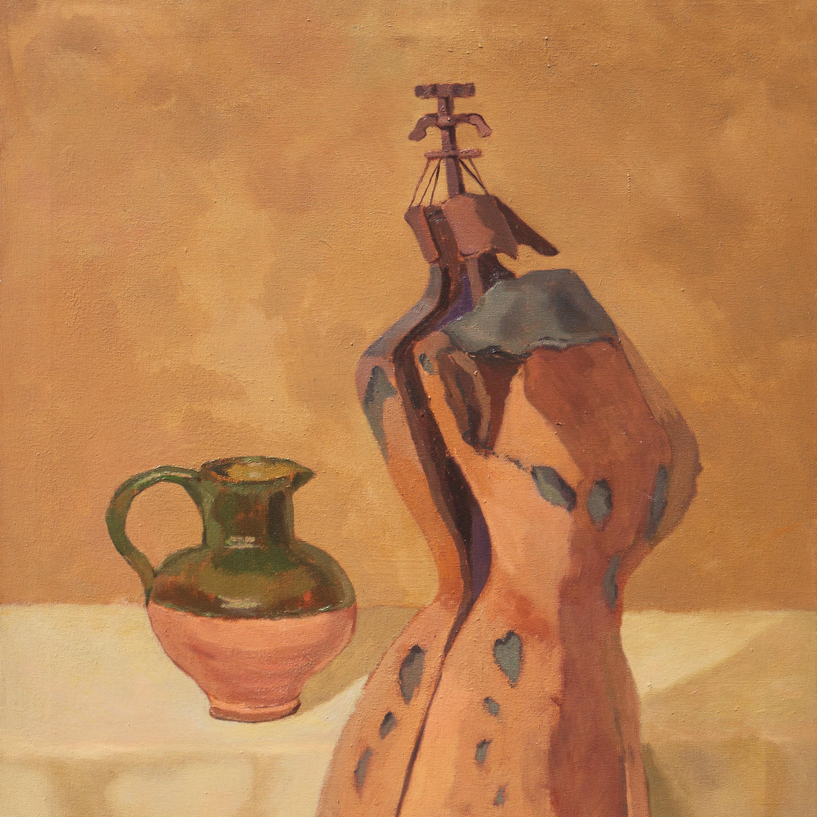 'Attic Series, Yellow', California Woman Post-Impressionist Artist, Sonoma State For Sale 1