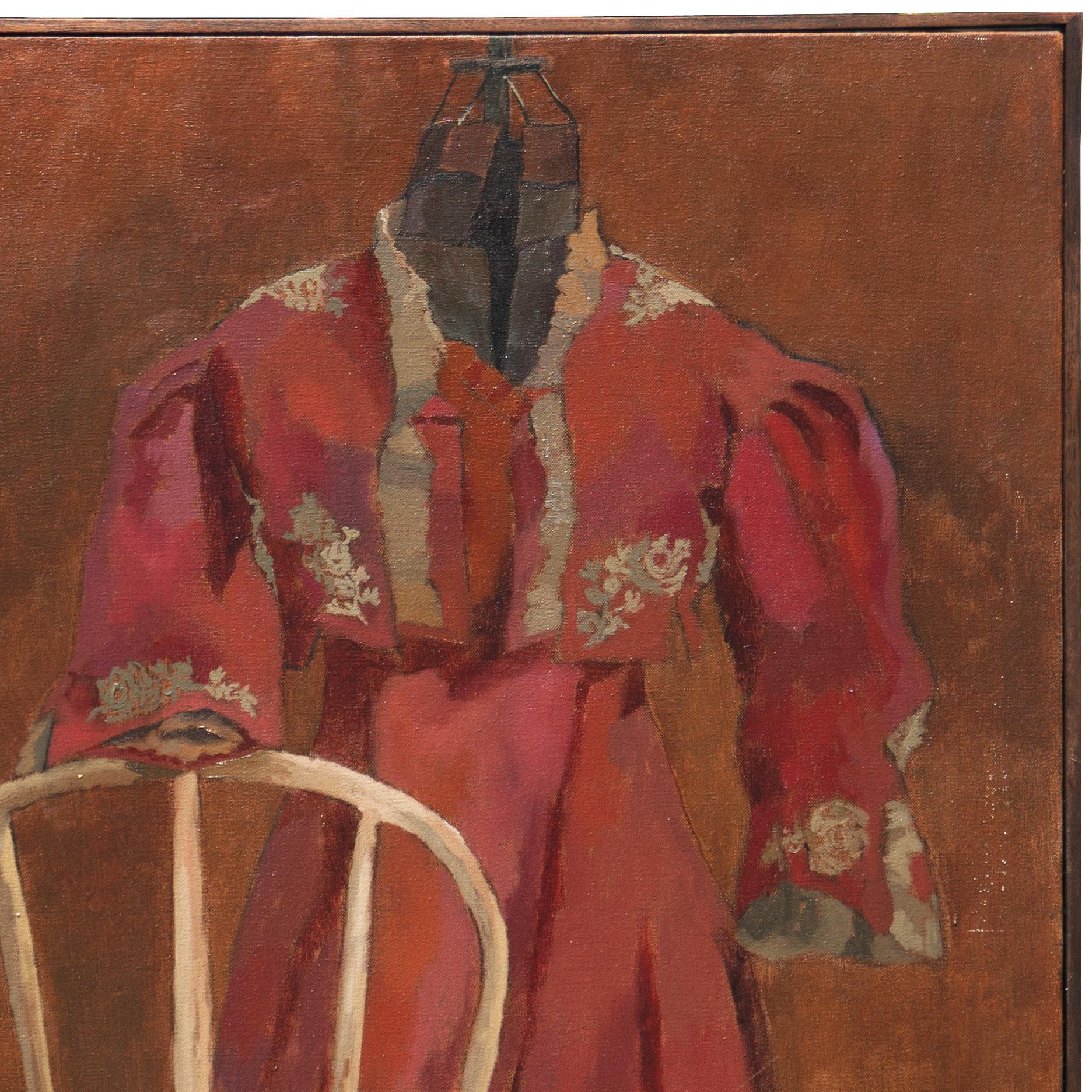 'Bentwood Chair, High-waist Gown', California Woman Post-Impressionist, Sonoma For Sale 2