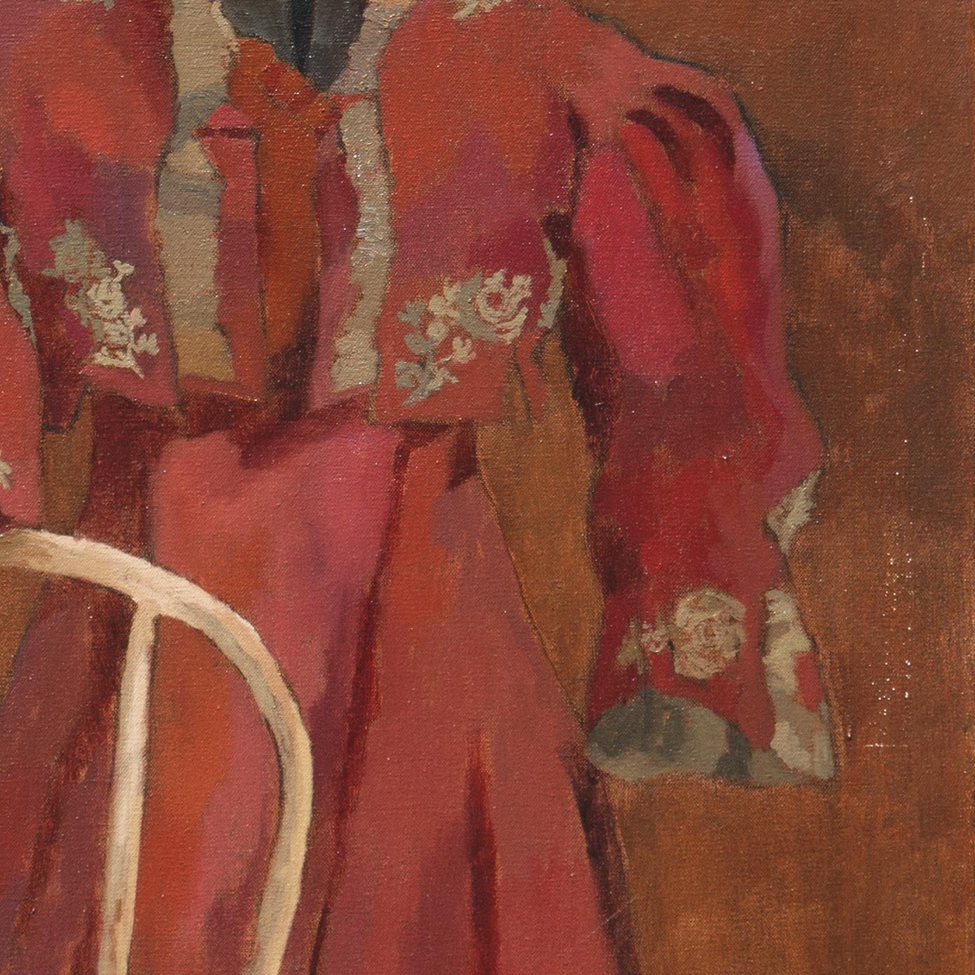 'Bentwood Chair, High-waist Gown', California Woman Post-Impressionist, Sonoma For Sale 4