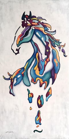Amitola Cheveyo, Painting, Acrylic on Canvas