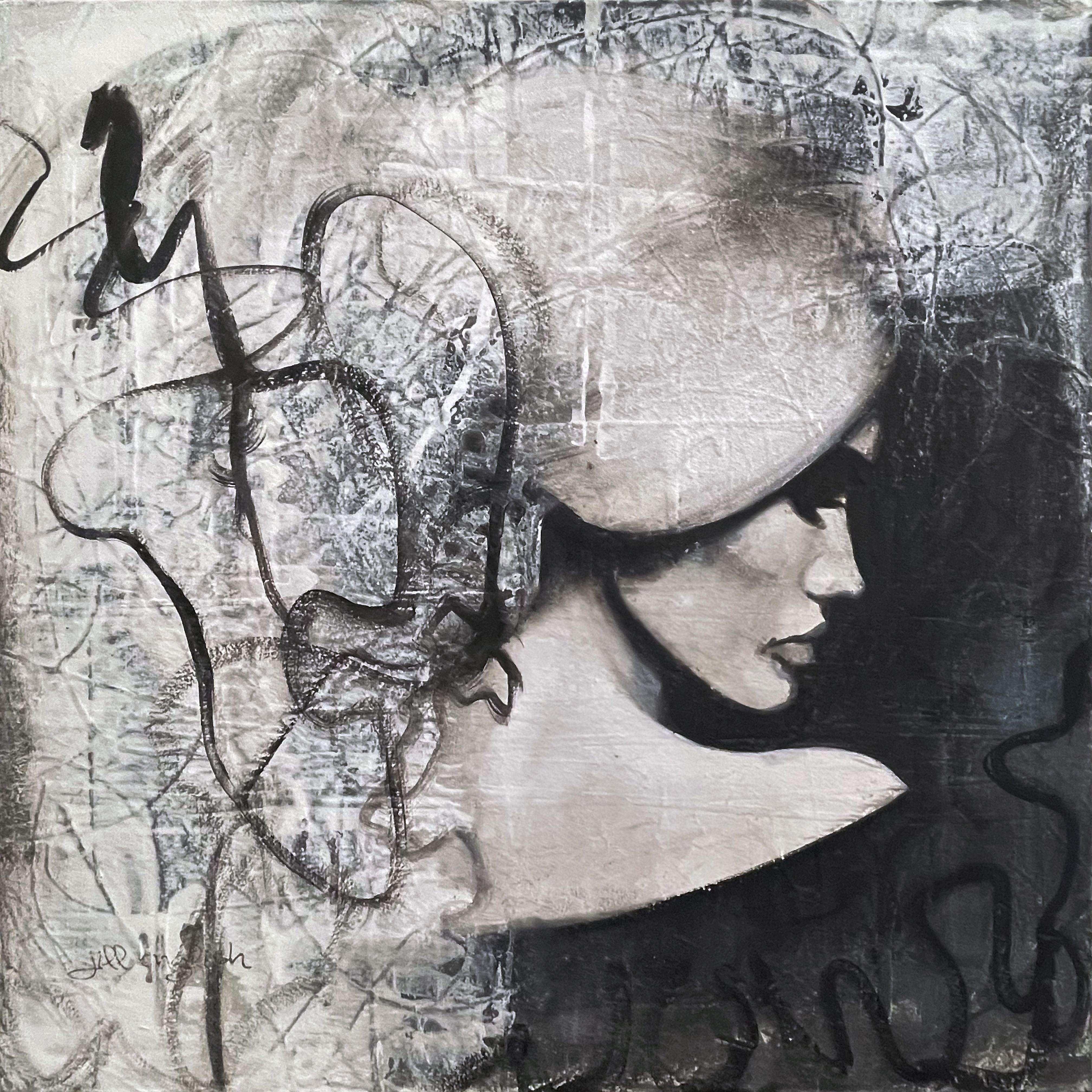 Nunca más, Pintura, Acrílico sobre lienzo - Painting de Jill English