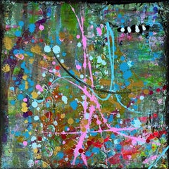 Immersione nella barriera corallina, Pittura, Acrilico su tela