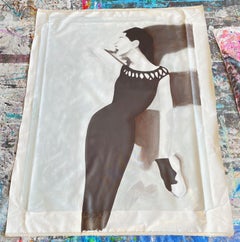 Qualcosa di alla moda, Pittura, Acrilico su tela