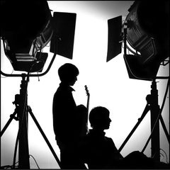 Liam and Noel Gallagher of Oasis by Jill Furmanovsky