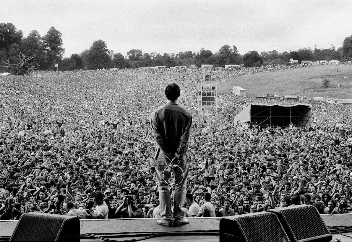 Liam Gallagher Oasis Slane and Slane Castle 1995 par Jill Furmanovsky