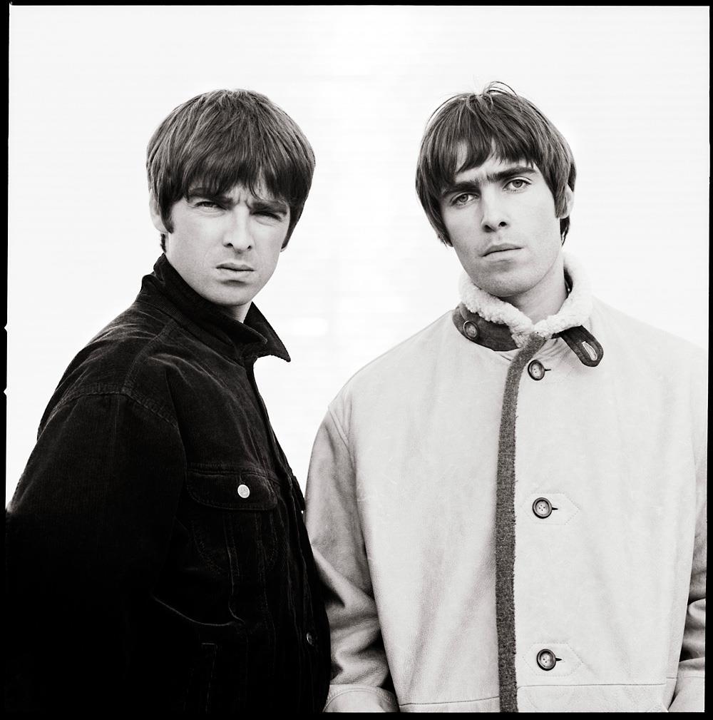 Portrait d'Oasis Wonderwall par Jill Furmanovsky
