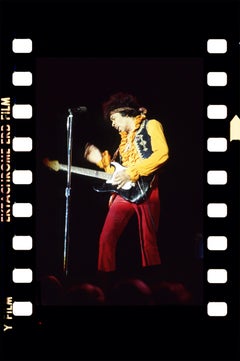 Jimi Hendrix at the Monterey Pop Festival by Jill Gibson
