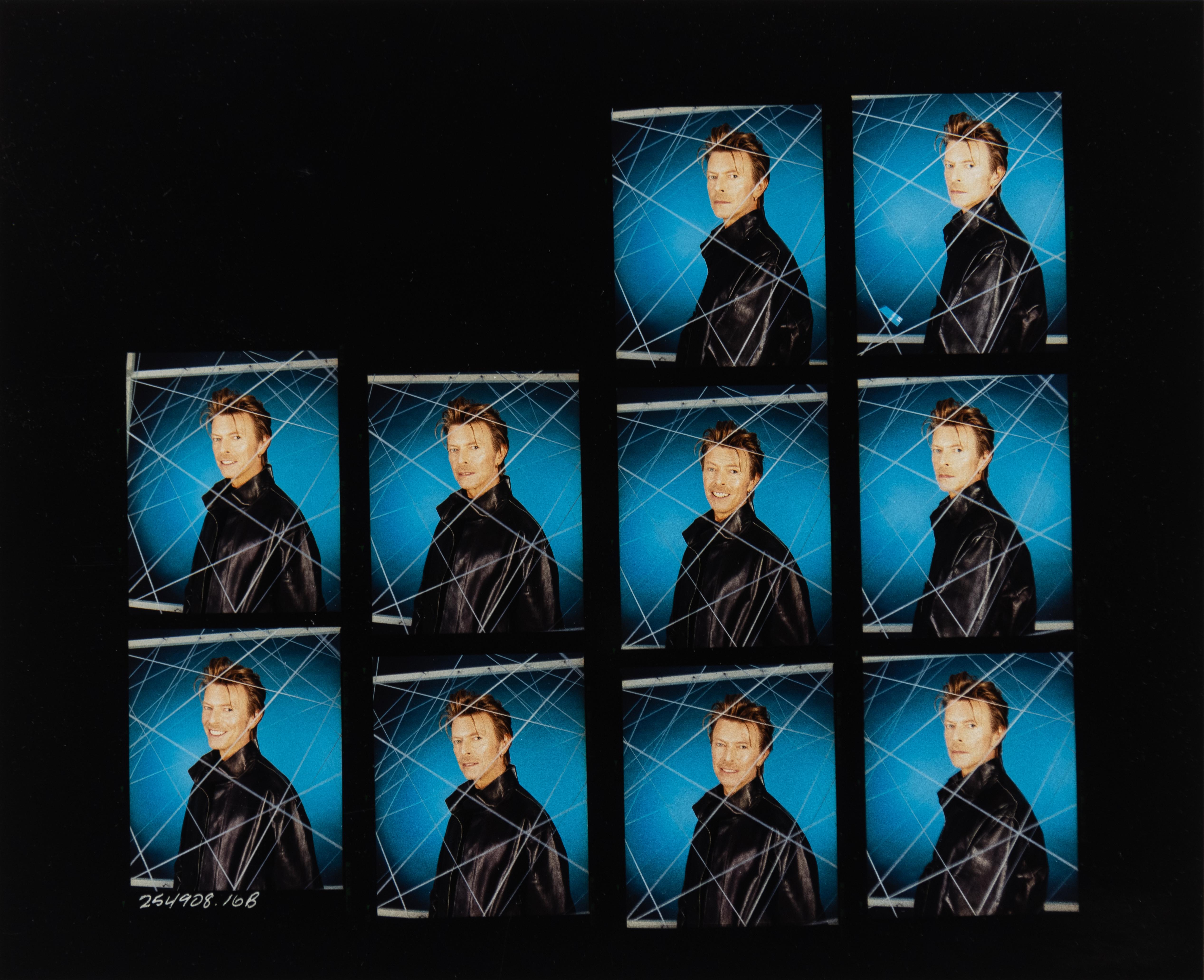 Feuille de contact (David Bowie) 16 - Photograph de Jill Greenberg