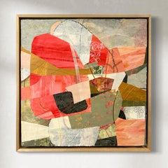 "Yo también lo creo", pintura abstracta collage