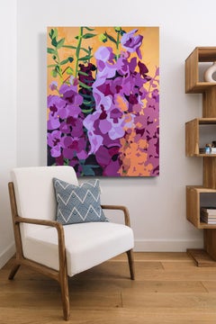 "Samstagmorgen", Abstrakte Collage Malerei