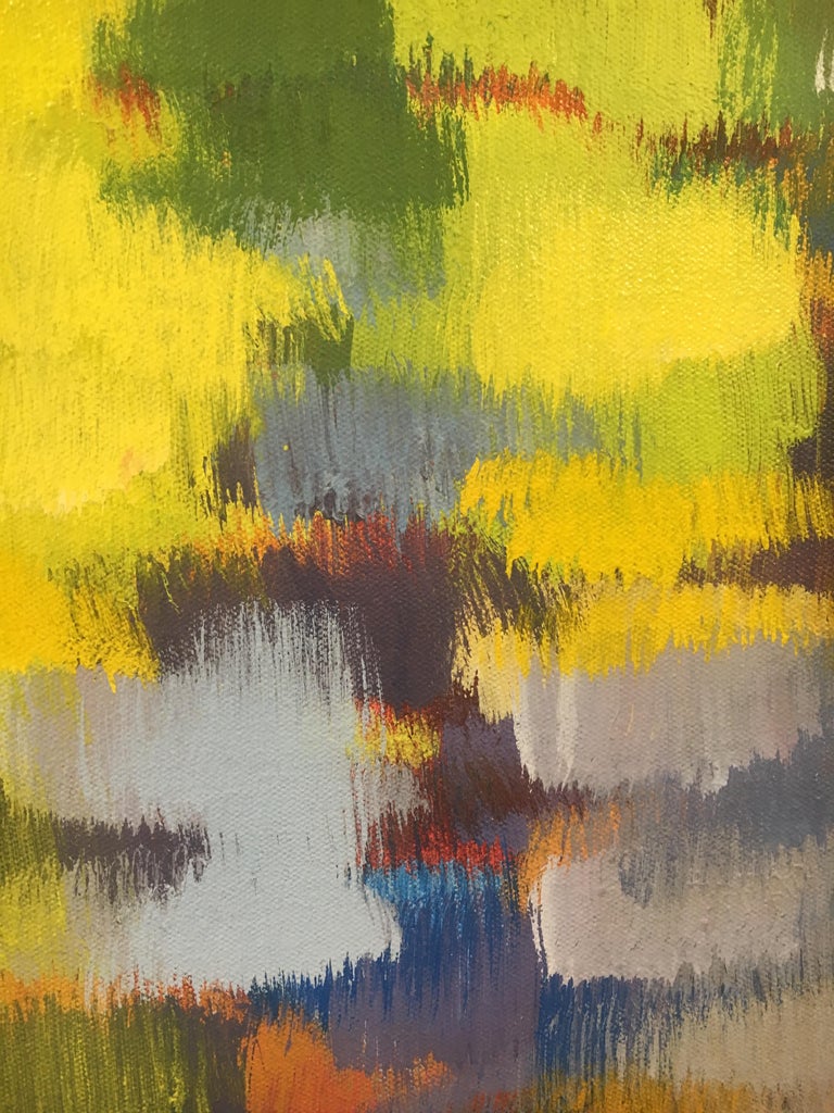 Jill Hackney "Echo 1", Pair of Impressionist Style Oil Painting on