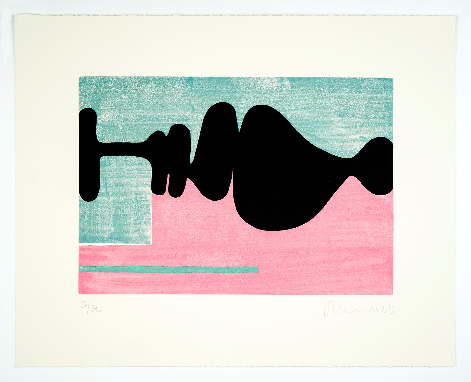Jill Moser Abstract Print - Rogue