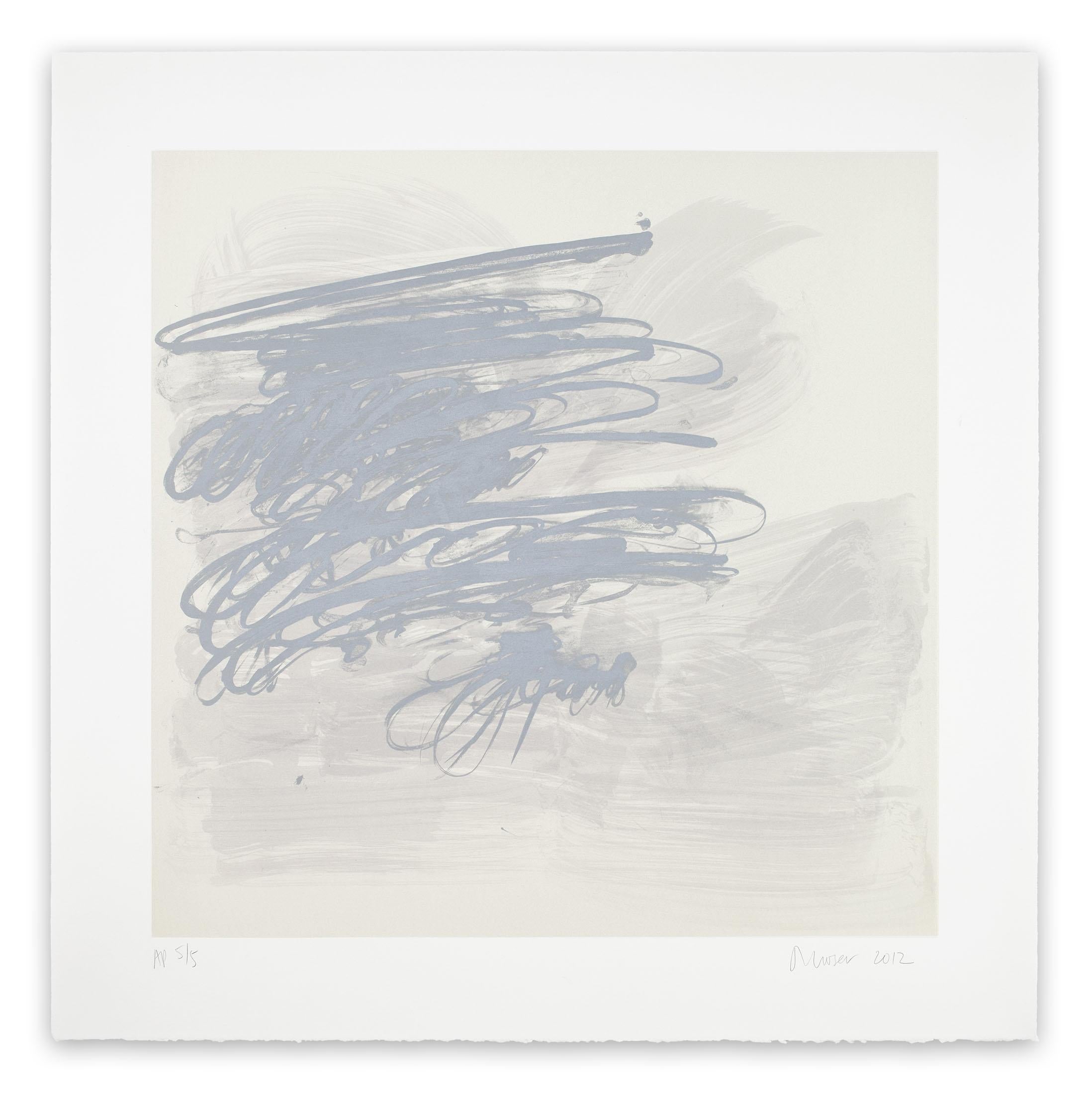 Jill Moser Abstract Print - Virga (Abstract print)