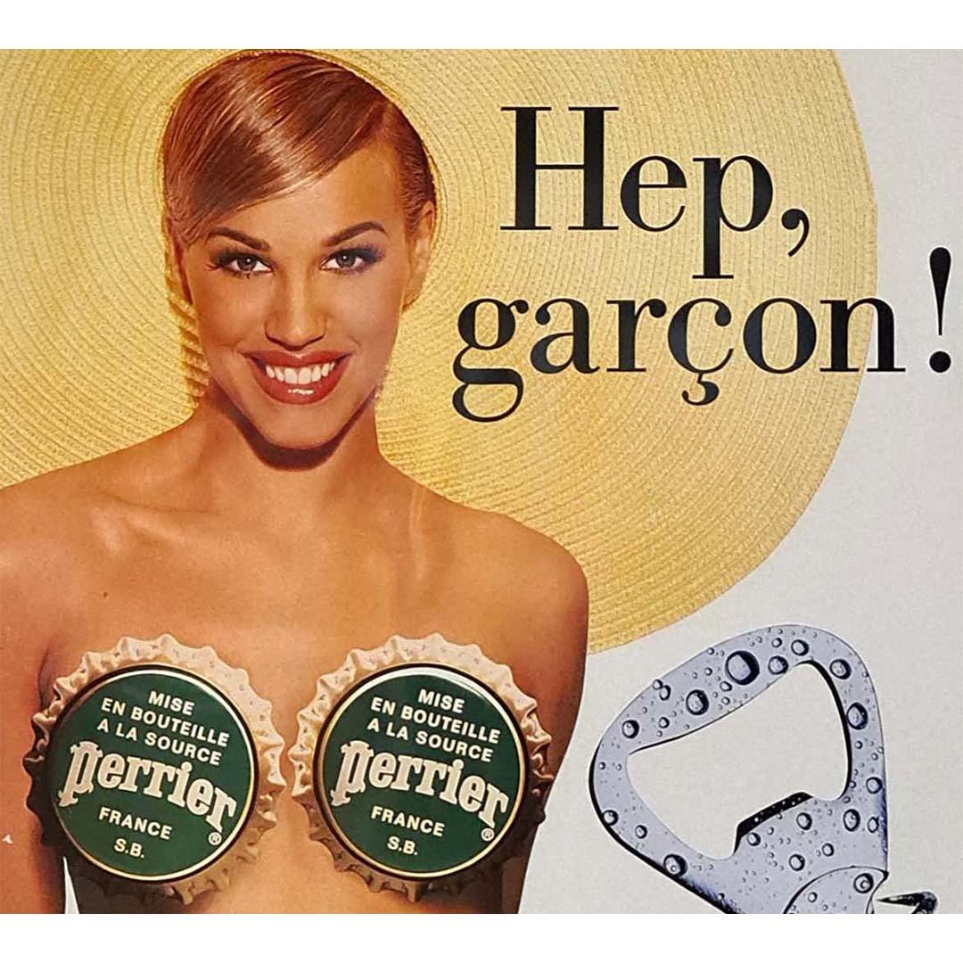 Hep, Garçon! The provocative ad produced by Ogilvy in 1992 - Perrier For Sale 2