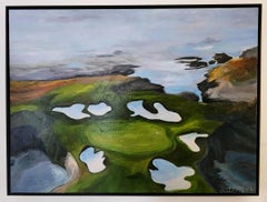 Zypresse (Landschaft, Pebble Beach, Kalifornien, Golfplatz, Monterey Peninsula)