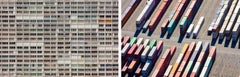 Balconi e contenitori. Fotografia a colori in edizione limitata di Areal Architecture