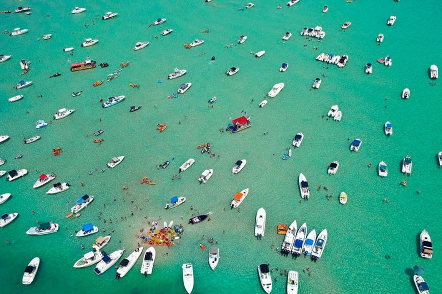Plage II, Plage nue, Barre de sable. Photographie couleur d'un paysage de plage en vente 1