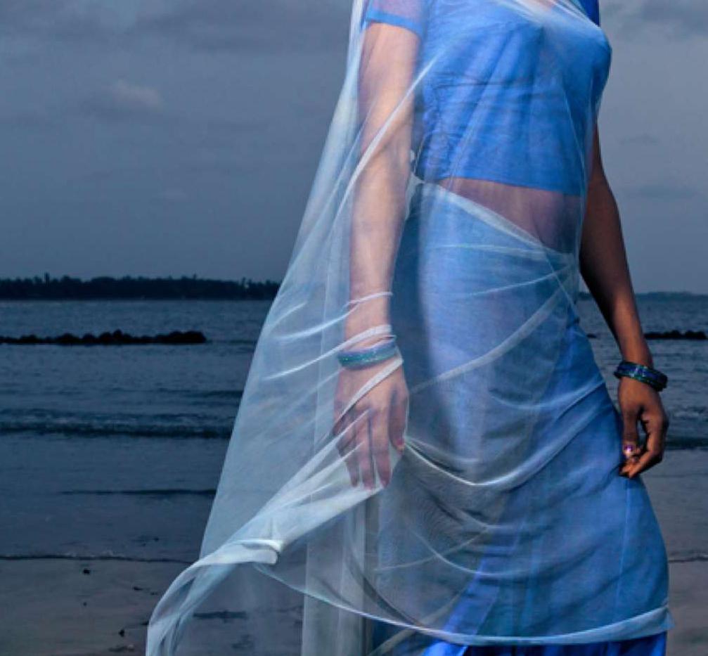 Debo, Protrait. Aus der Serie The Third Gender of India (Moderne), Photograph, von Jill Peters