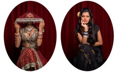 Harsha und Sneha, Porträts. Aus der Serie The Third Gender of India 