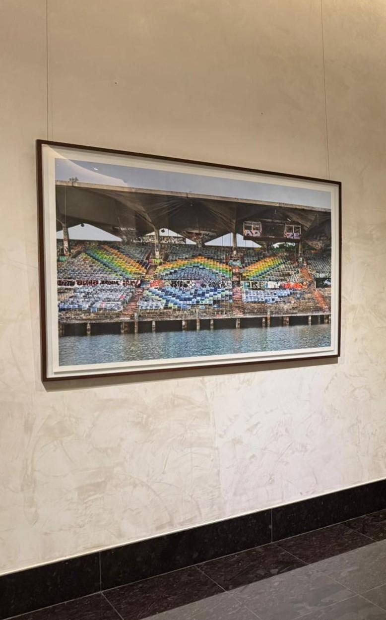 Stade Marin II. Areal Landscape - Photographie en couleur en édition limitée en vente 2